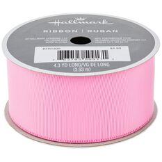 LaRibbons and Crafts 2¼ 50yds Premium Textured Grosgrain Ribbon Pearl Pink