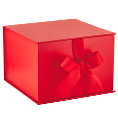 Hallmark 7 Large Gift Box with Lid for All Occasion (Red)