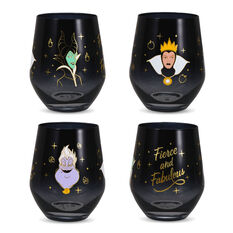 Disney Villain Wine Glasses / Disney Villain Squad Goals / Disney