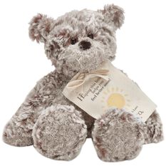 Personalised Get Well Soon Card - Teddy Bear with Heart - Any Name/Any  Message