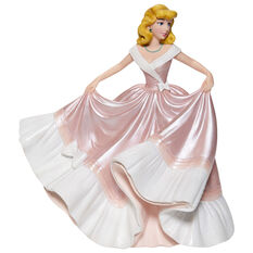 Disney Cinderella in Pink Dress de Figurine, 7.75\