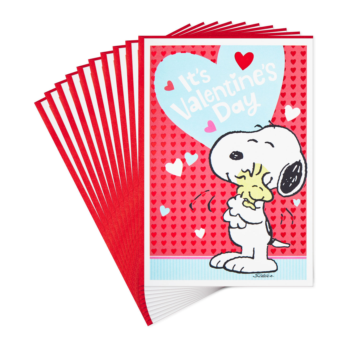 Peanuts® Snoopy and Woodstock Valentine's Day Cards, Pack of 10