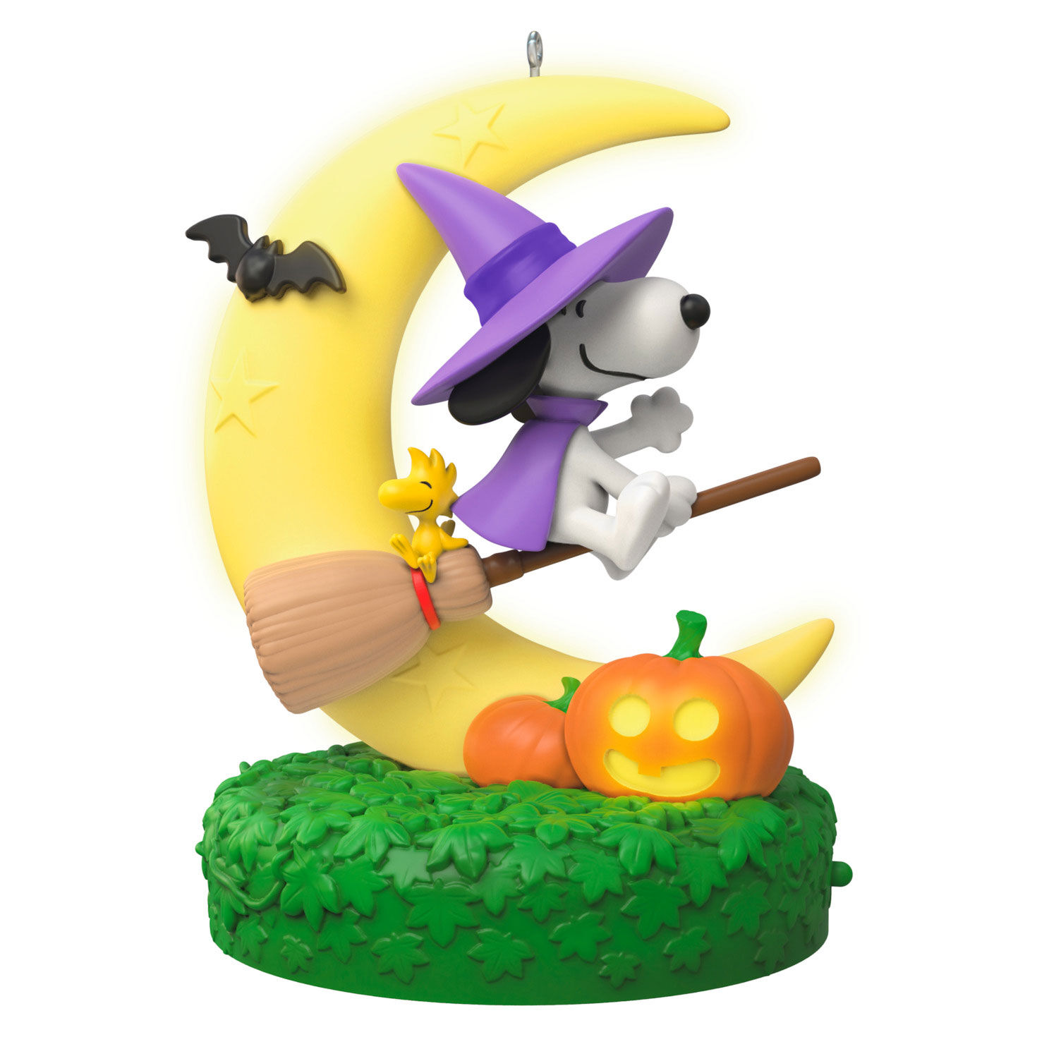 The Peanuts® Gang Snoopy's Moonlit Mischief Musical Ornament
