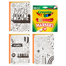 Shop Crayola Markers set of 12 [PACK OF 4 ] at Artsy Sister.