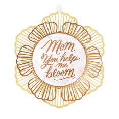 Thank You For Helping Us Bloom - Personalized Birth Flower Mom