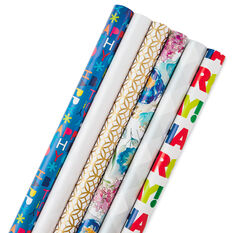 Hallmark Happy Birthday Wrapping Paper Roll - Shop Gift Wrap at H-E-B