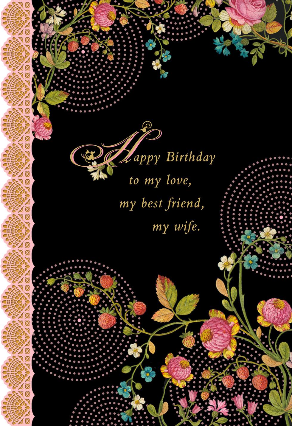 My Love My Best Friend Birthday Card For Wife Greeting Cards Hallmark