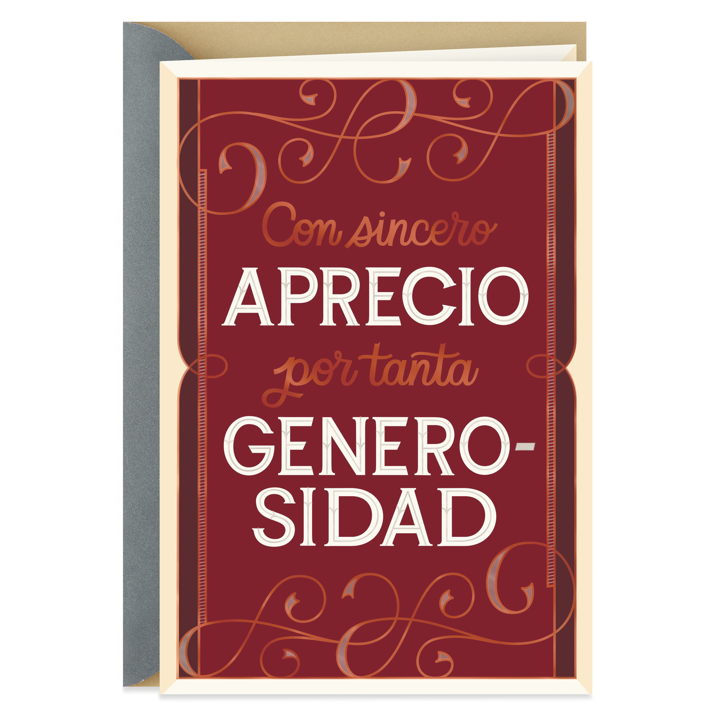 Sincere Appreciation Spanish-Language Religious Thank You Card - Greeting Cards - Hallmark