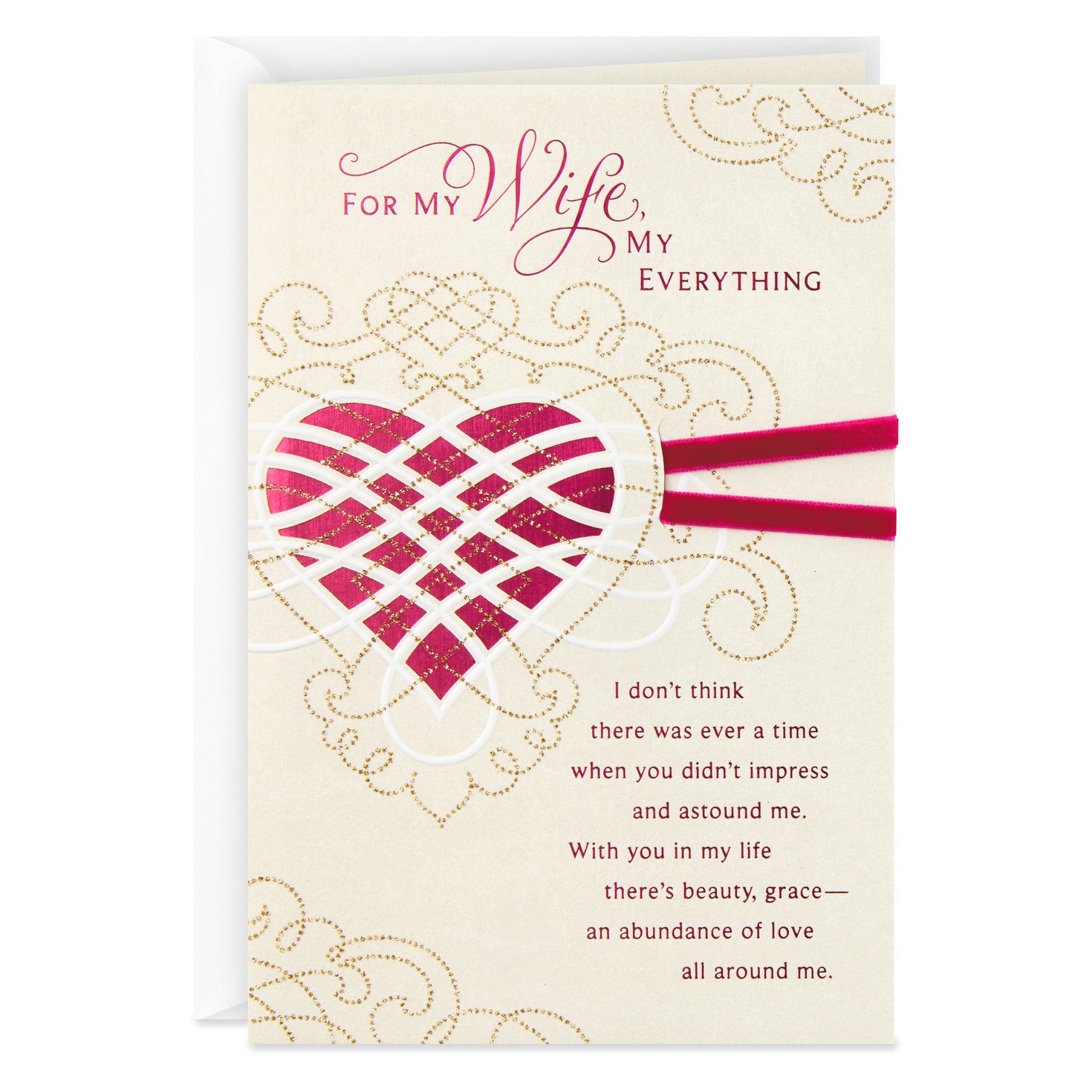 16 Wife Anniversary Card X Large Size Card Love For My Wife Hallmark Choice 14