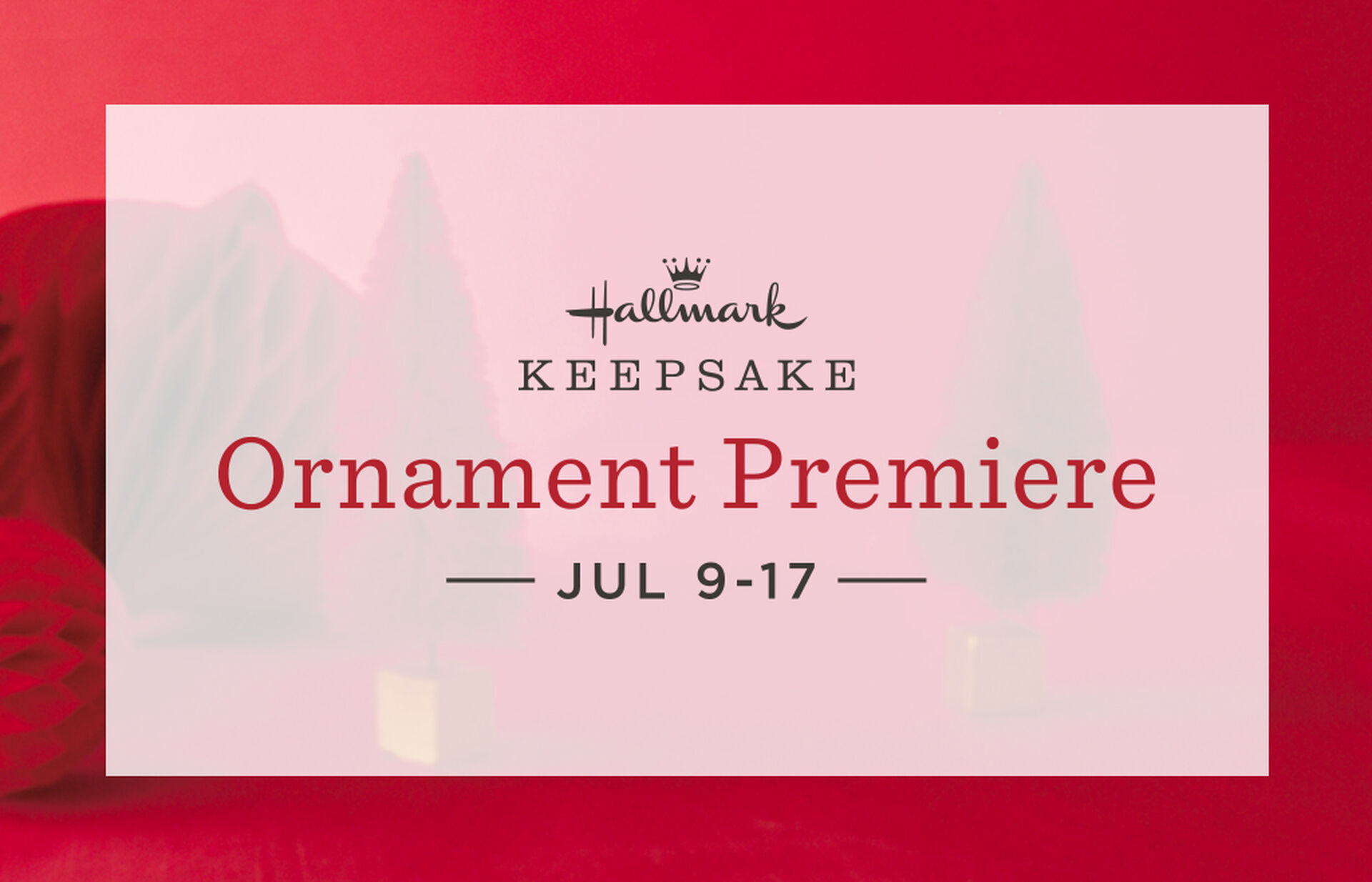 Keepsake Ornament Events | Hallmark