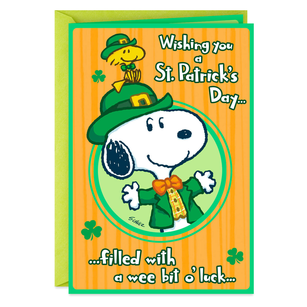 peanuts-snoopy-and-woodstock-st-patrick-s-day-card-greeting-cards