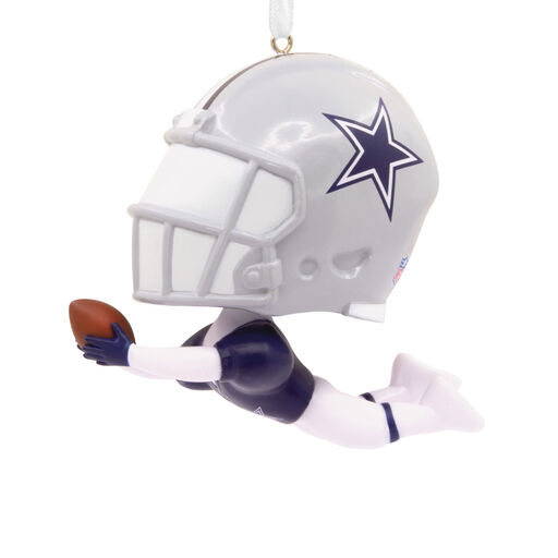 NFL Dallas Cowboys Football Helmet Metal Hallmark Ornament