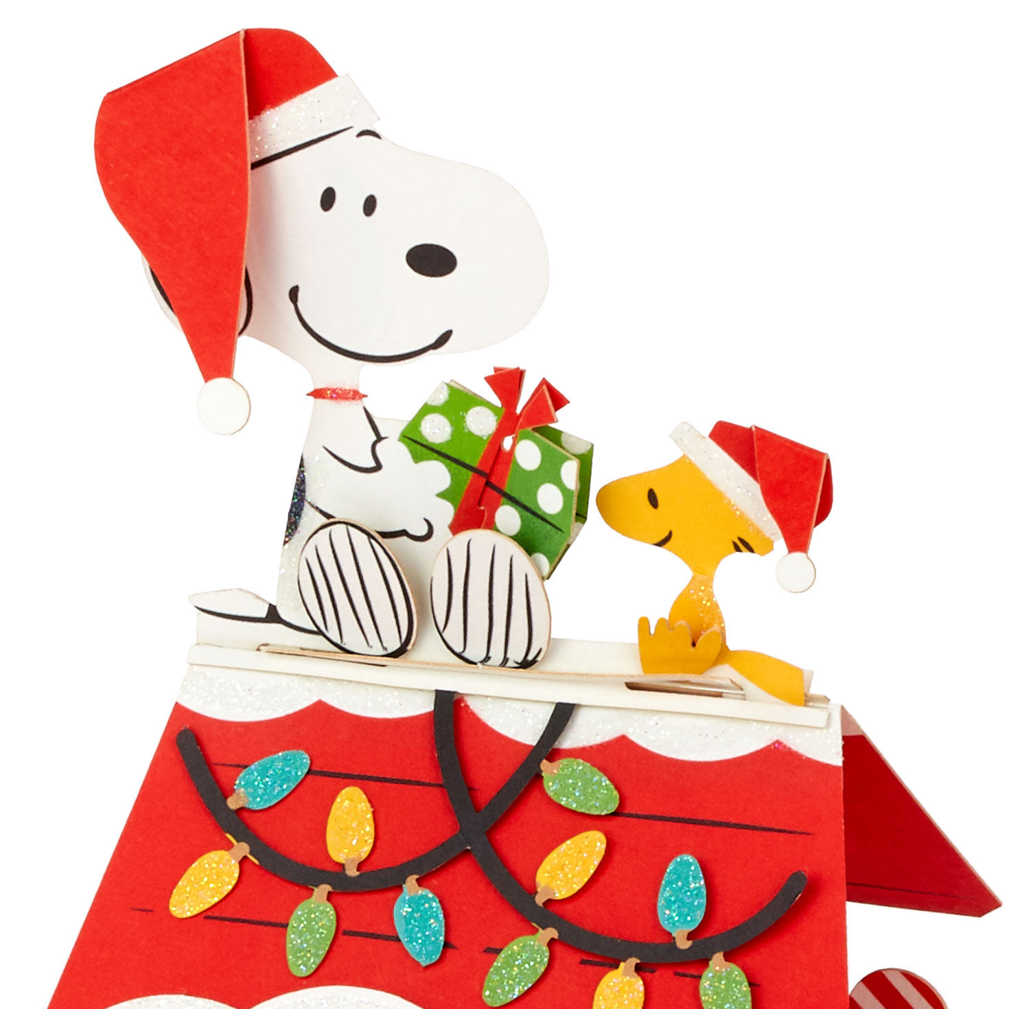 Peanuts® Snoopy Joy to the World 3D Pop-Up Christmas Card