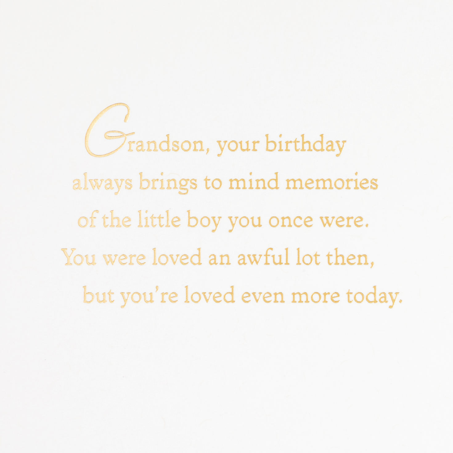 Pride, Joy and Love Birthday Card for Grandson for only USD 4.99 | Hallmark