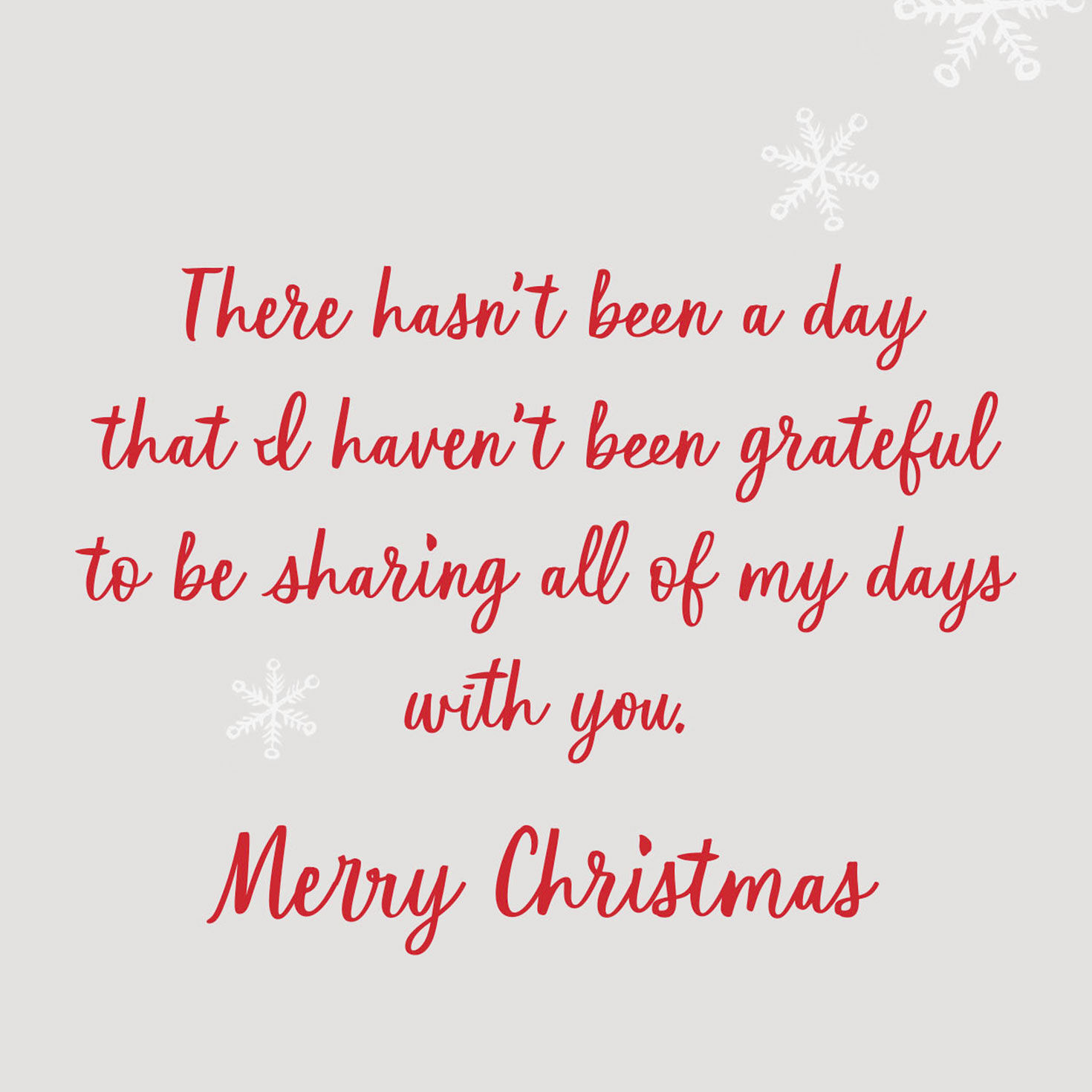 Sharing All My Days With You Christmas Card for Husband - Greeting ...