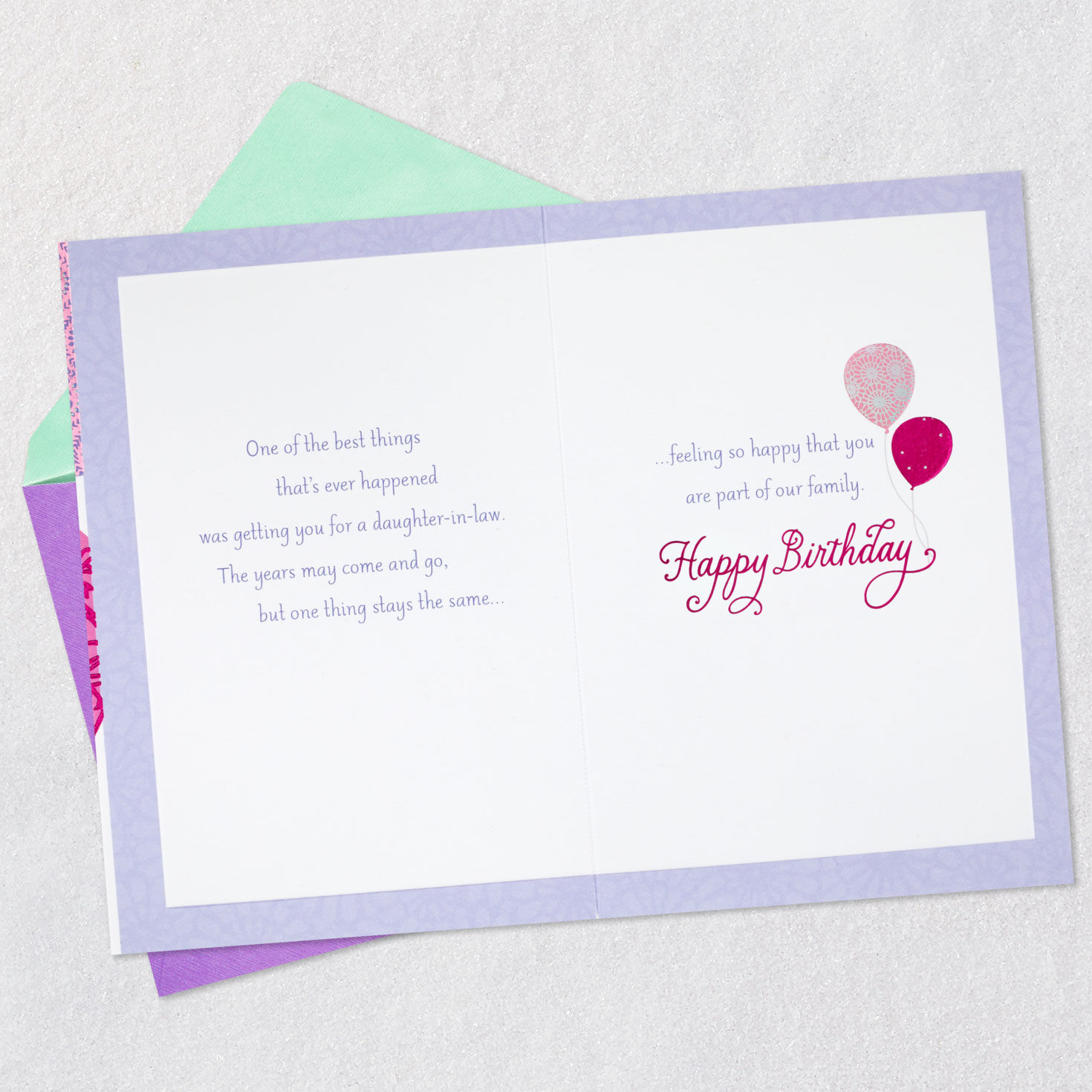 Happy You're Family Birthday Card for Daughter-in-Law for only USD 5.59 | Hallmark