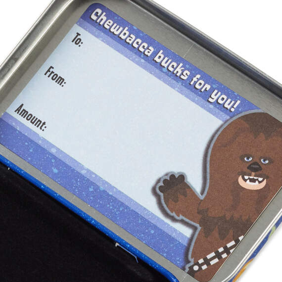 2.5" Star Wars™ Icons Tin Gift Card Holder Box, , large image number 4