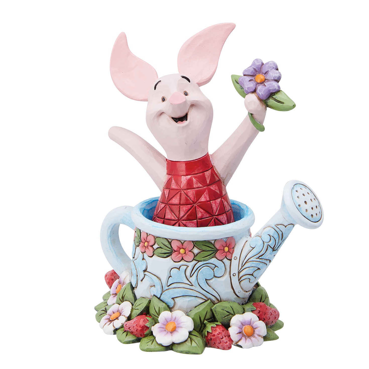 Jim Shore Disney Piglet in Watering Can Figurine, 4.5" for only USD 34.99 | Hallmark