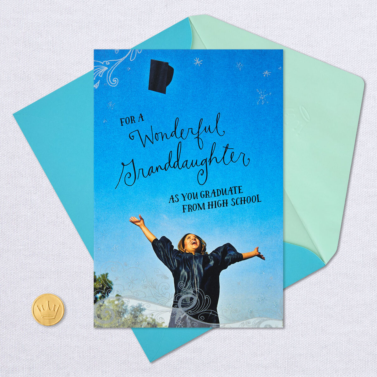 Full of Promise High School Graduation Card for Granddaughter