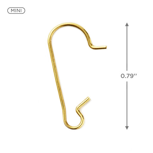 Displayers - Gold Ornament Hooks - Set of 60 Hooks