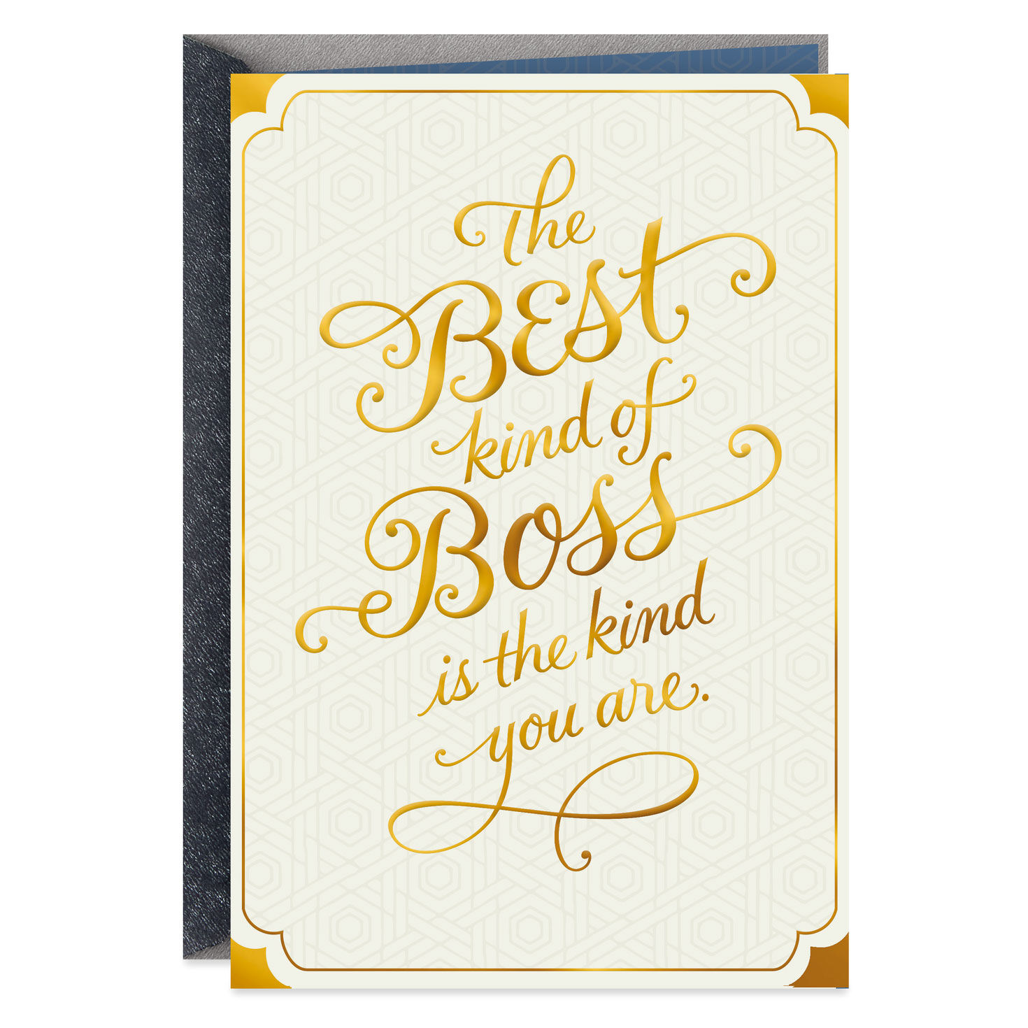 Gold Script You're the Best Boss's Day Card for only USD 4.59 | Hallmark