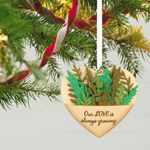 16 oz. Metallic Gold Personalized Christmas Ornaments Solid Color