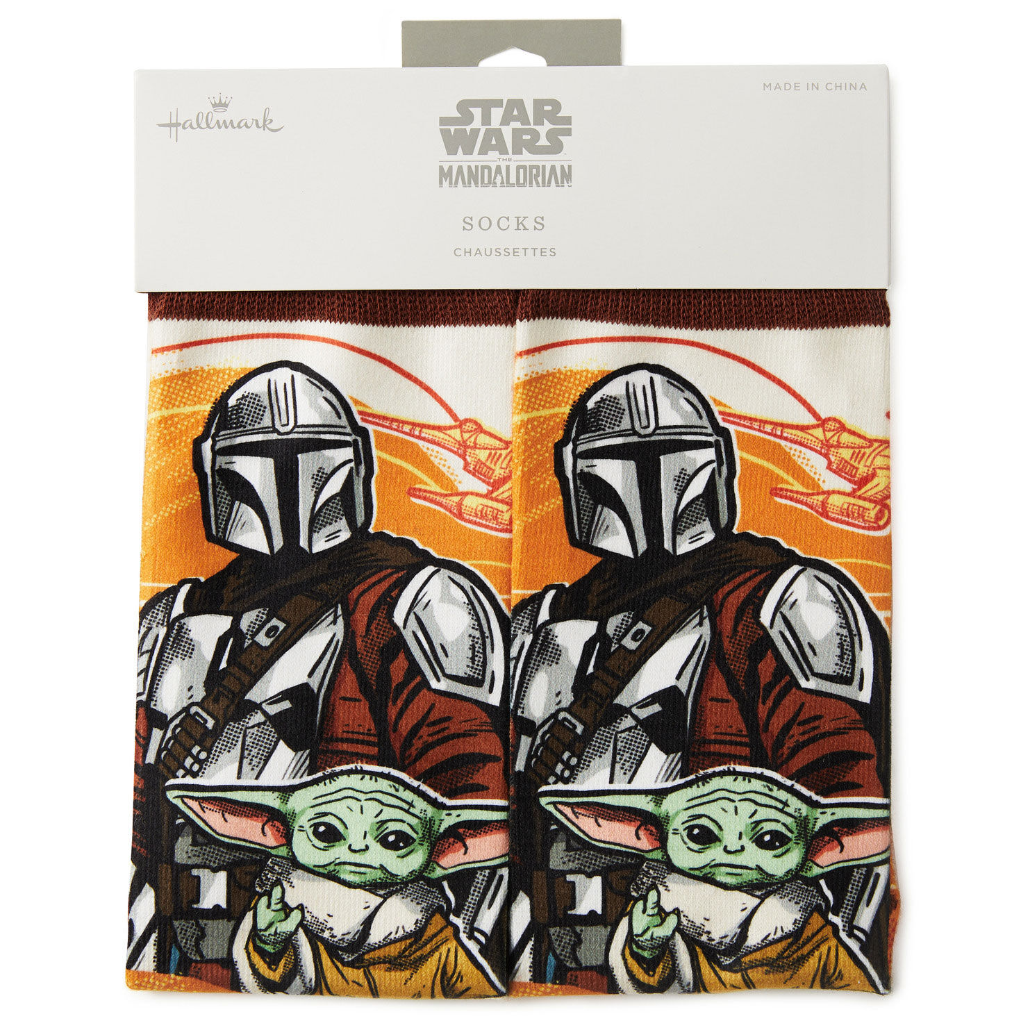 Star Wars: The Mandalorian™ and Grogu™ Novelty Crew Socks for only USD 14.99 | Hallmark