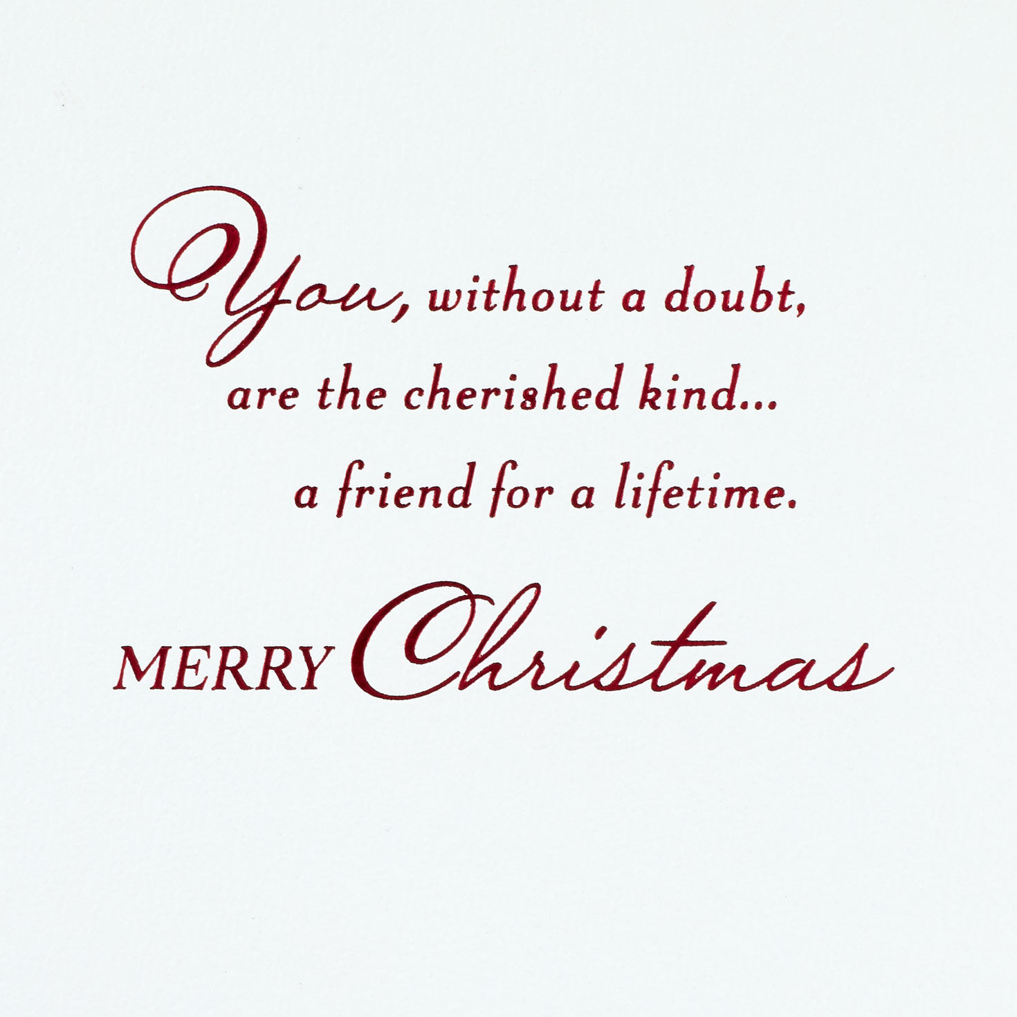 You're a Cherished Friend Christmas Card - Greeting Cards | Hallmark