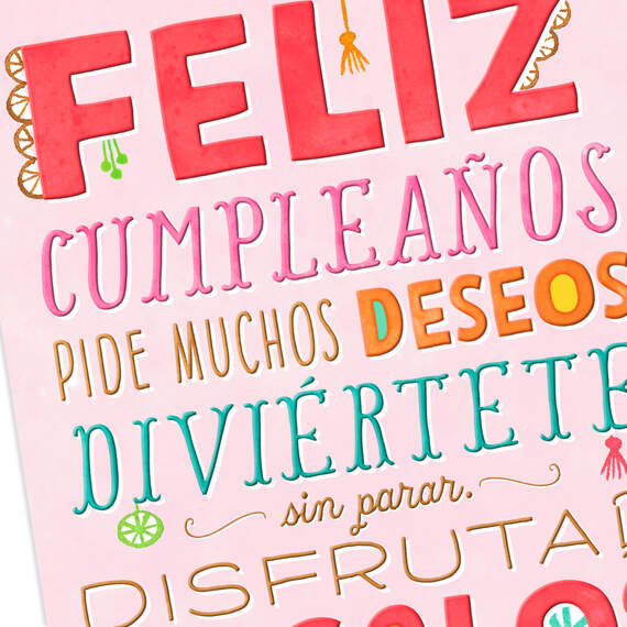 It's Your Day Spanish-Language Birthday Card - Greeting Cards | Hallmark