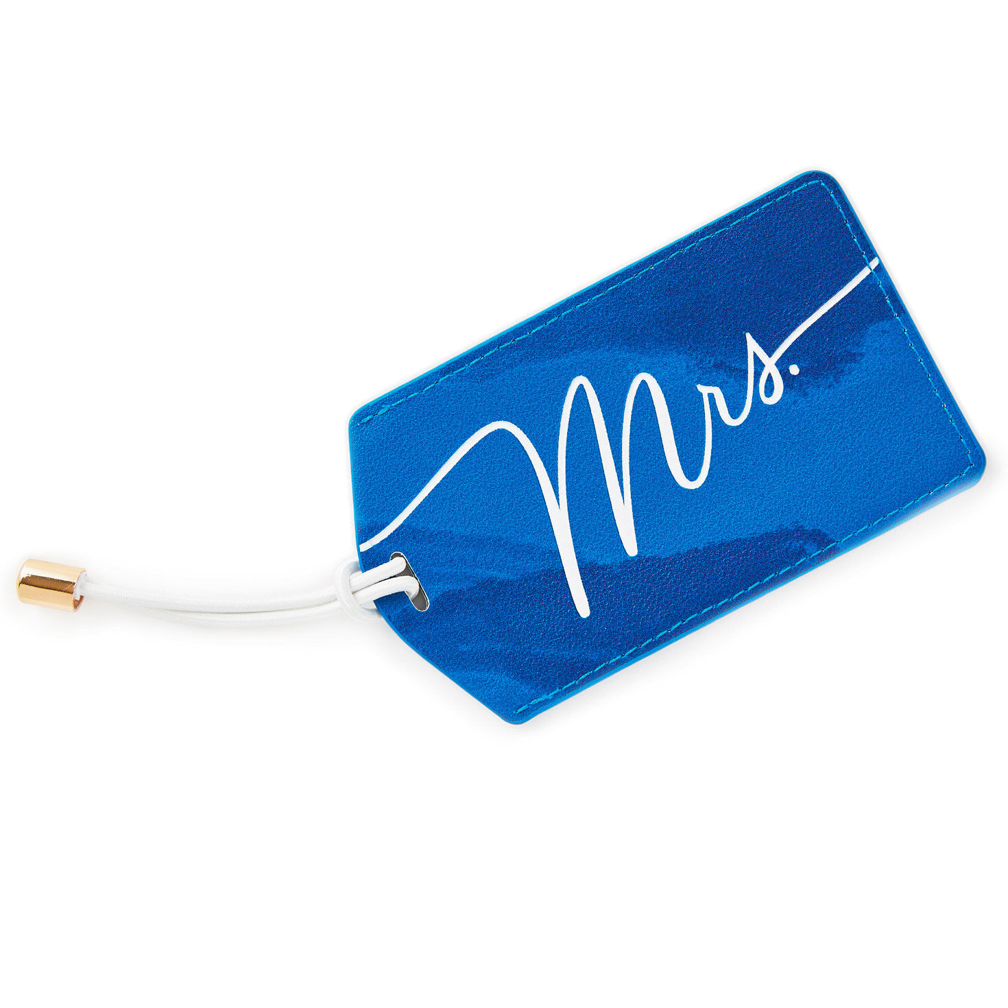 St. Louis Blues Blue Personalized Leather Luggage Tag