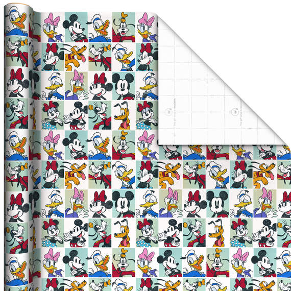 Disney Mickey Mouse and Friends Wrapping Paper Roll, 17.5 sq. ft.
