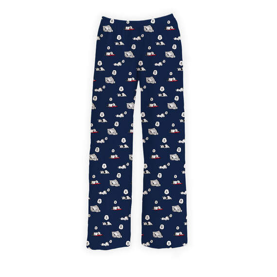Snoopy Beach Pajama Lounge Pants, BRIEF INSANITY