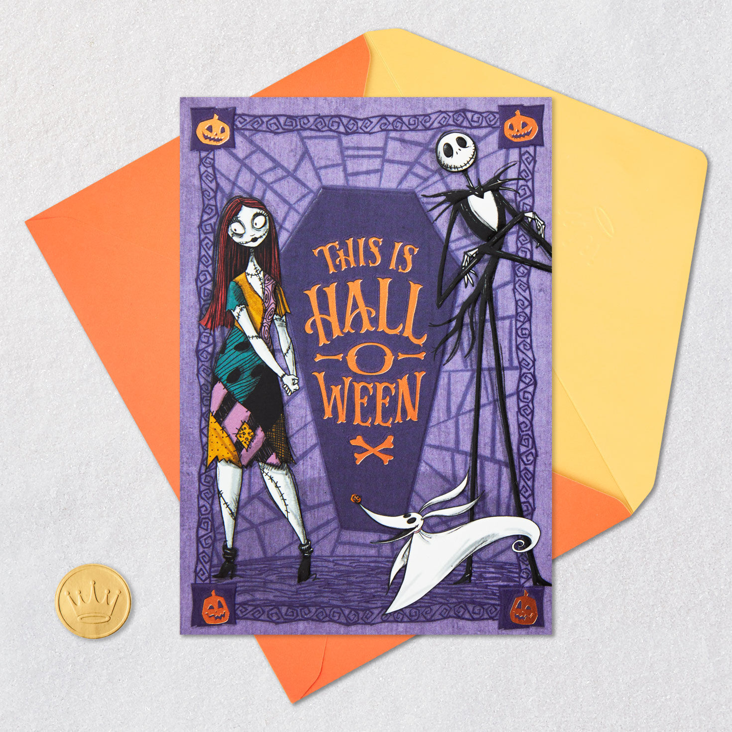 Disney Tim Burton's The Nightmare Before Christmas A Scream Halloween Card for only USD 3.99 | Hallmark