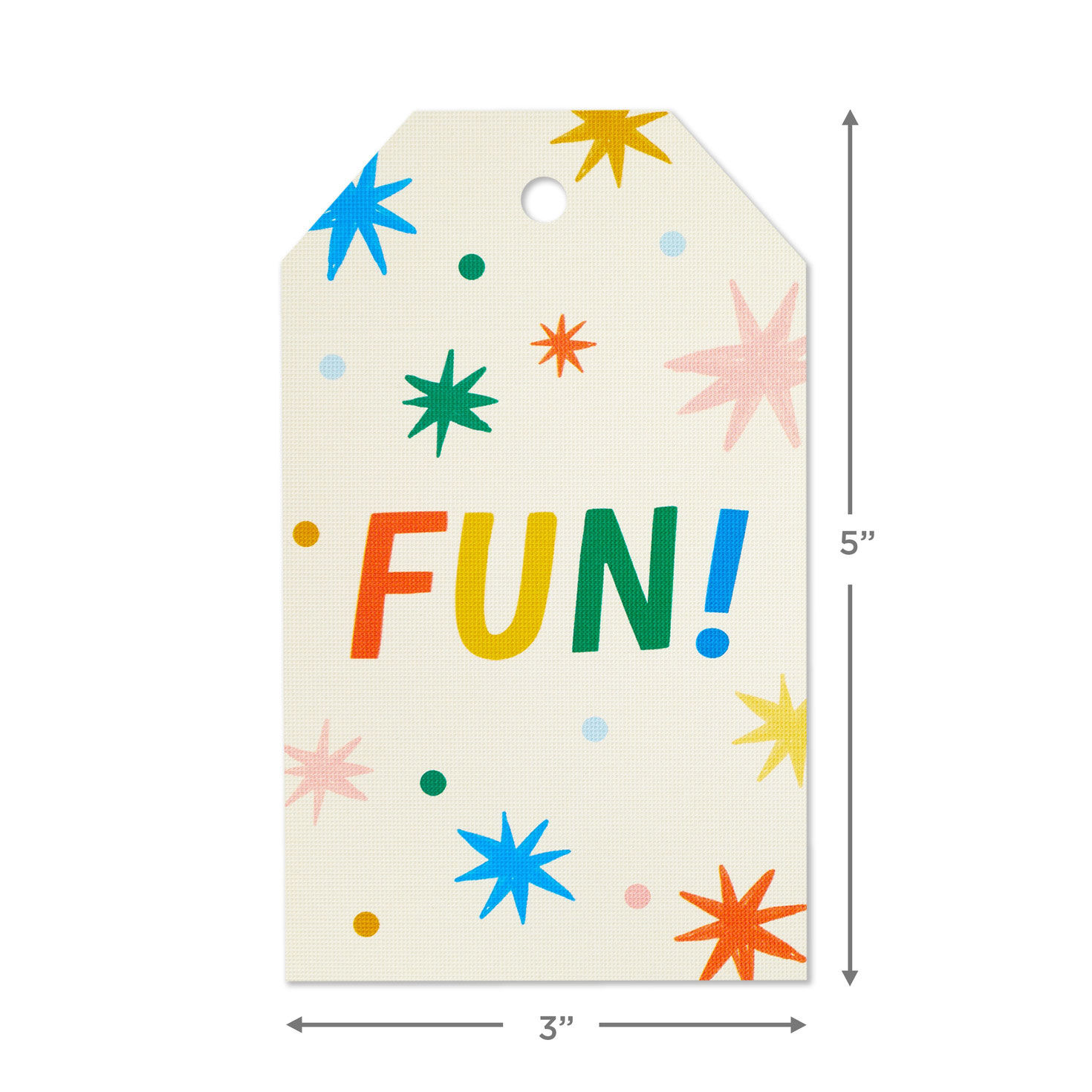 Fun! Large Gift Tag and Ribbon Set for only USD 5.99 | Hallmark