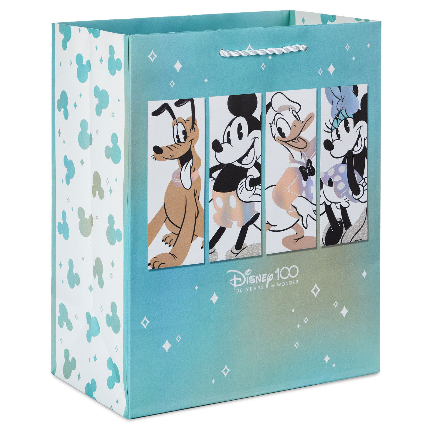 9.6" Disney 100 Years of Wonder Mickey and Friends Medium Gift Bag for only USD 3.99 | Hallmark