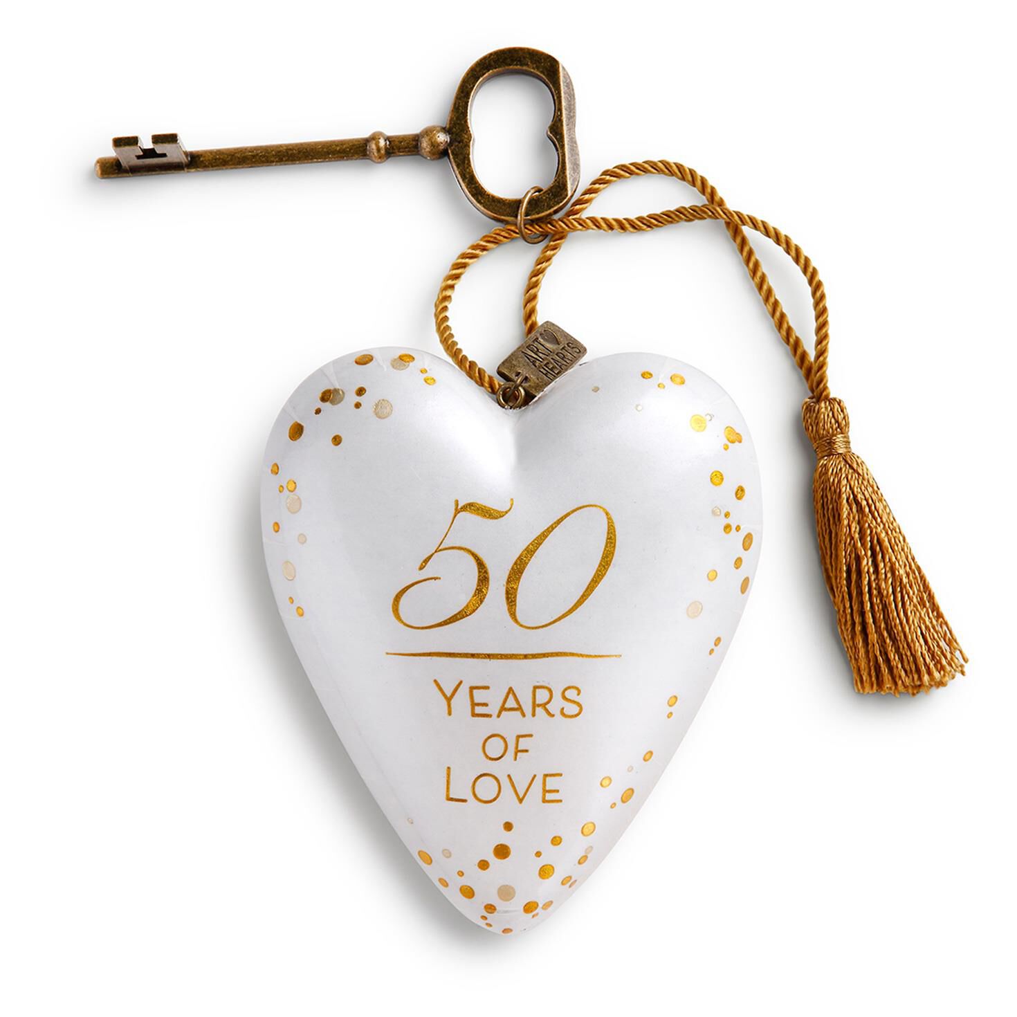 50th wedding anniversary ornament hallmark
