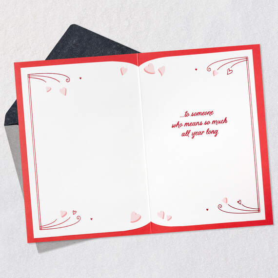 You Mean So Much to Me Valentine's Day Card, , large image number 3