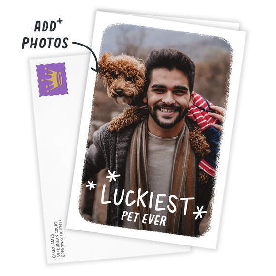 Personalized Luckiest Ever Photo Card, , large image number 2