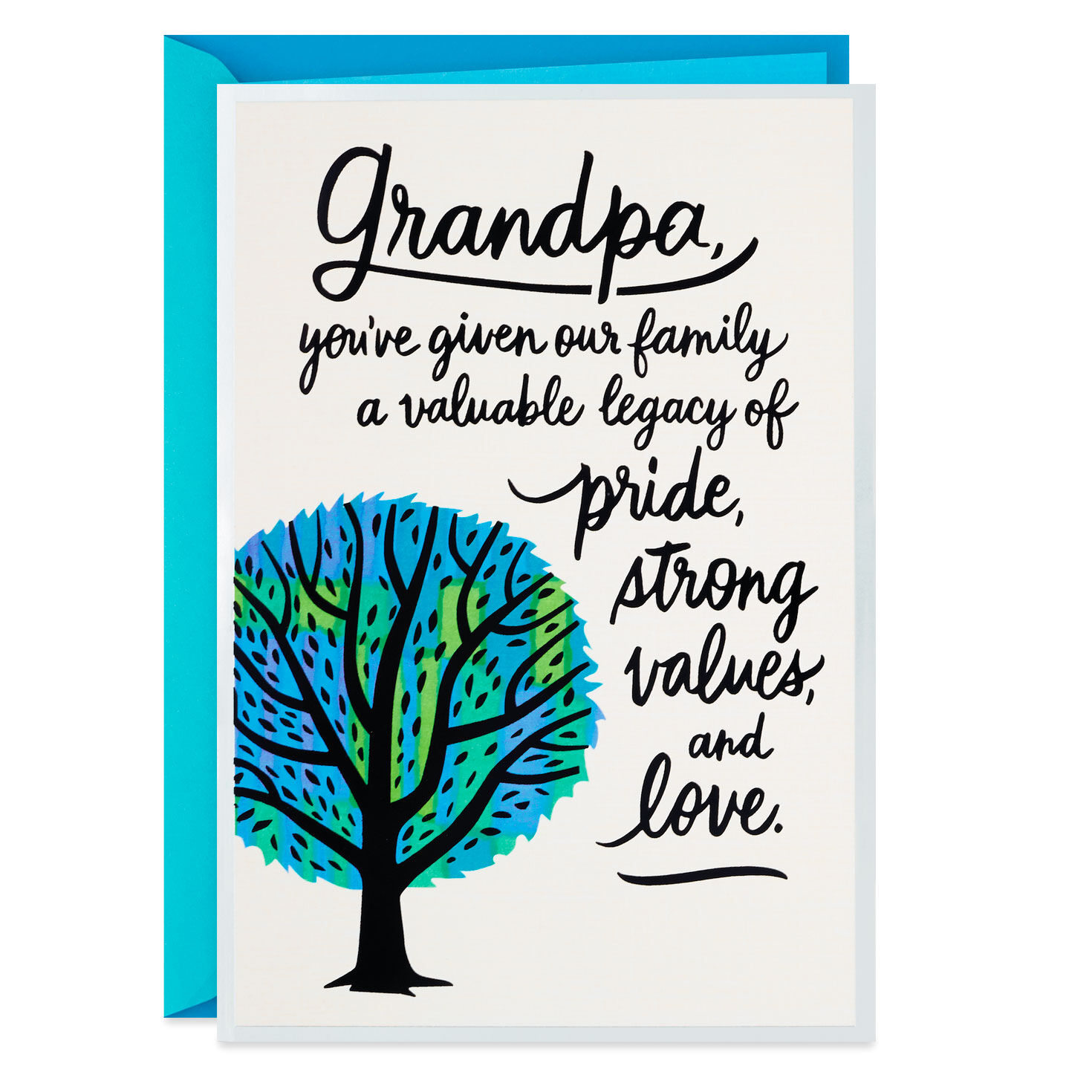 Pride, Values and Love Birthday Card for Grandpa for only USD 2.99 | Hallmark