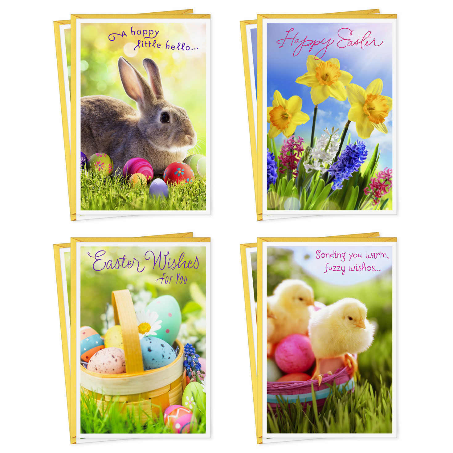 Sunny Springtime Assorted Easter Cards, Pack of 8 for only USD 6.99 | Hallmark