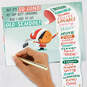 Old-School Nice List Funny Pop-Up Christmas Card, , large image number 9