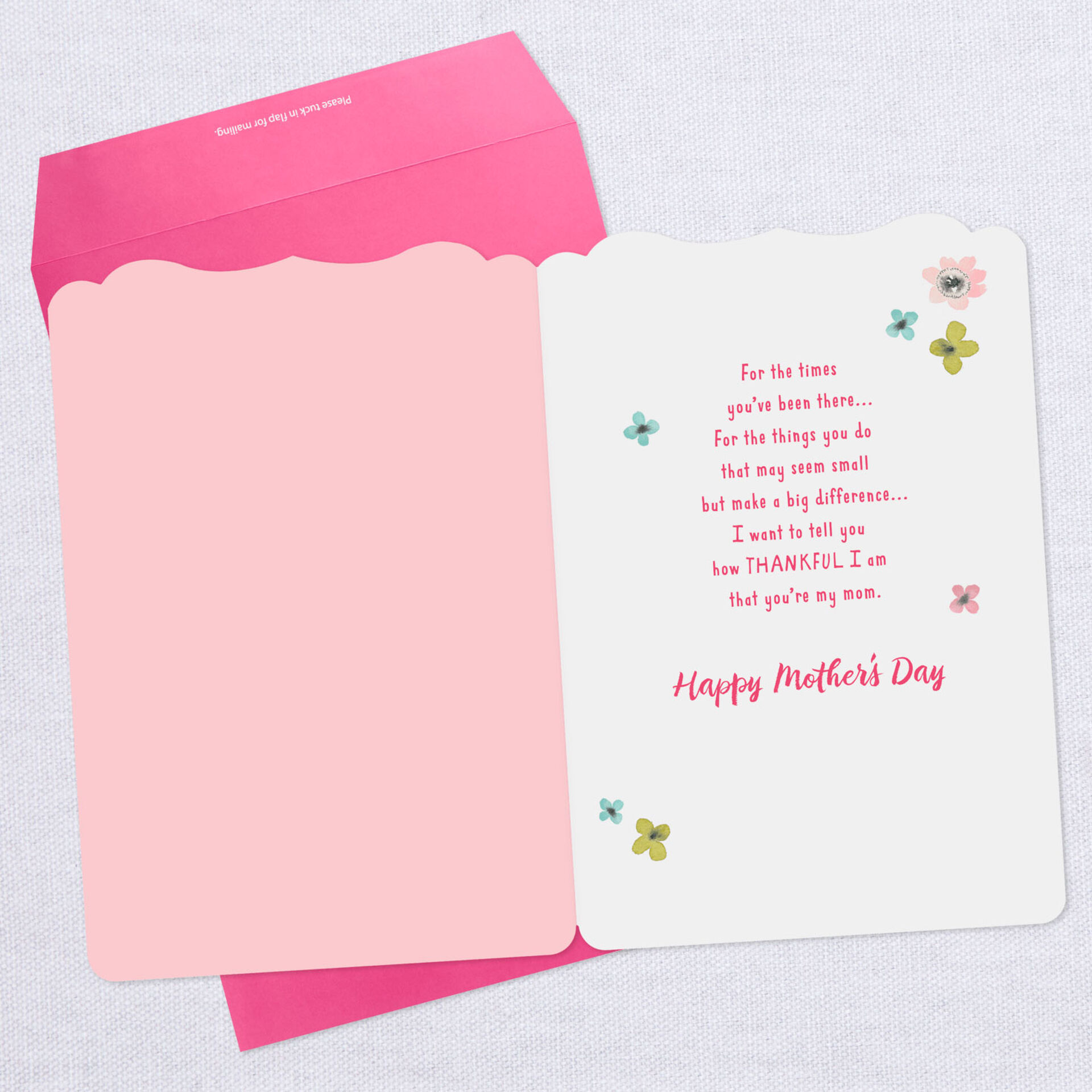 Thankful Youre My Mom Jumbo Mothers Day Card 1925 Greeting Cards