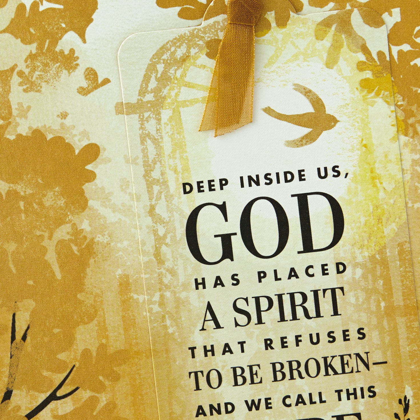 God's Got You Religious Encouragement Card With Bookmark for only USD 4.99 | Hallmark