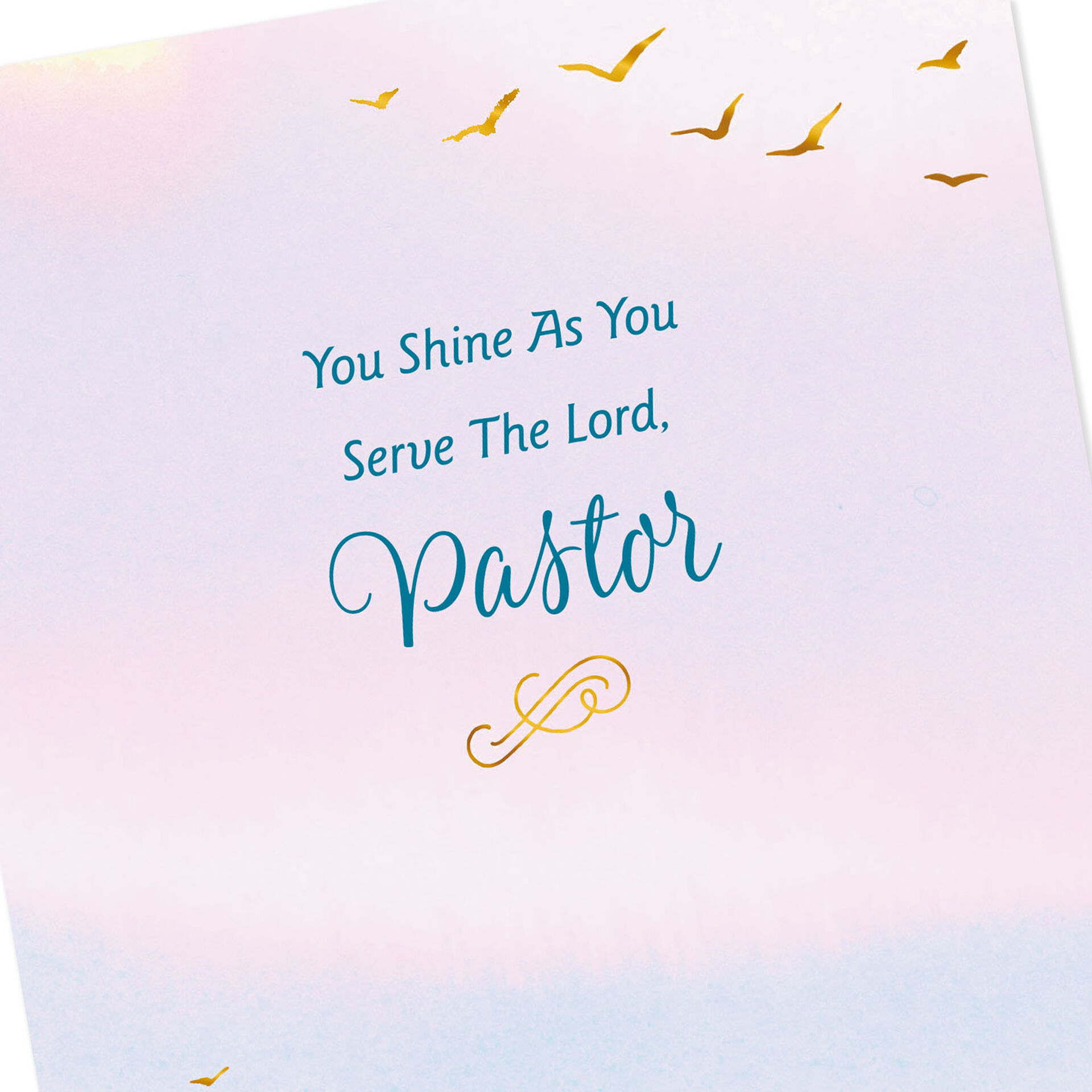 Peaceful Sunrise Religious Appreciation Card for Pastor - Greeting ...