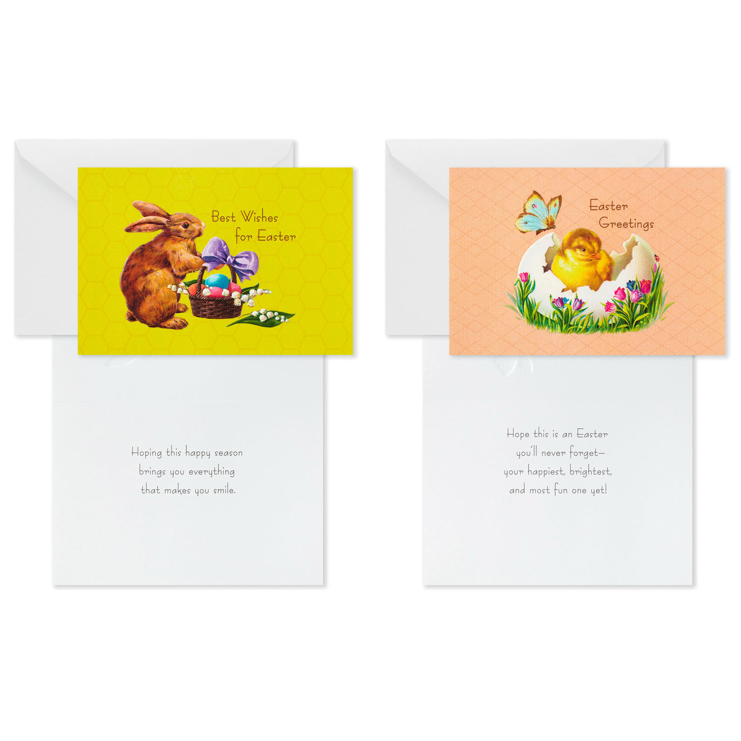 Vintage Bunnies and Chicks Boxed Easter Cards, Pack of 24 for only USD 14.99 | Hallmark