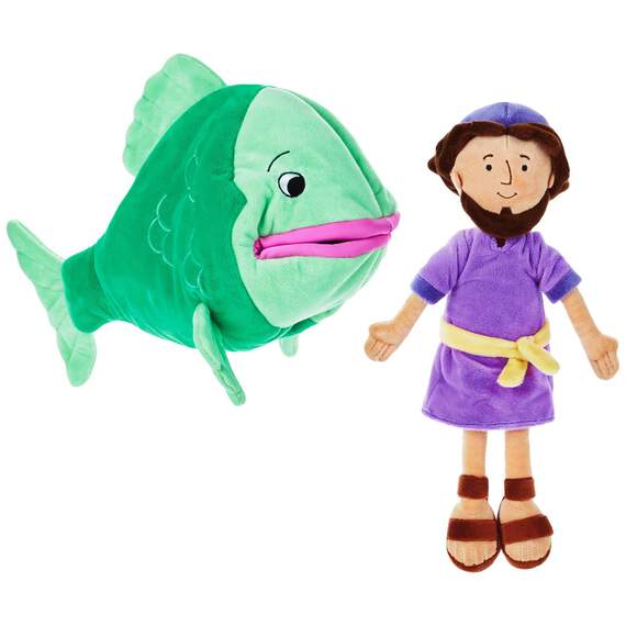 Jonah and the Big Fish Stuffed Doll Set - Plush Toys