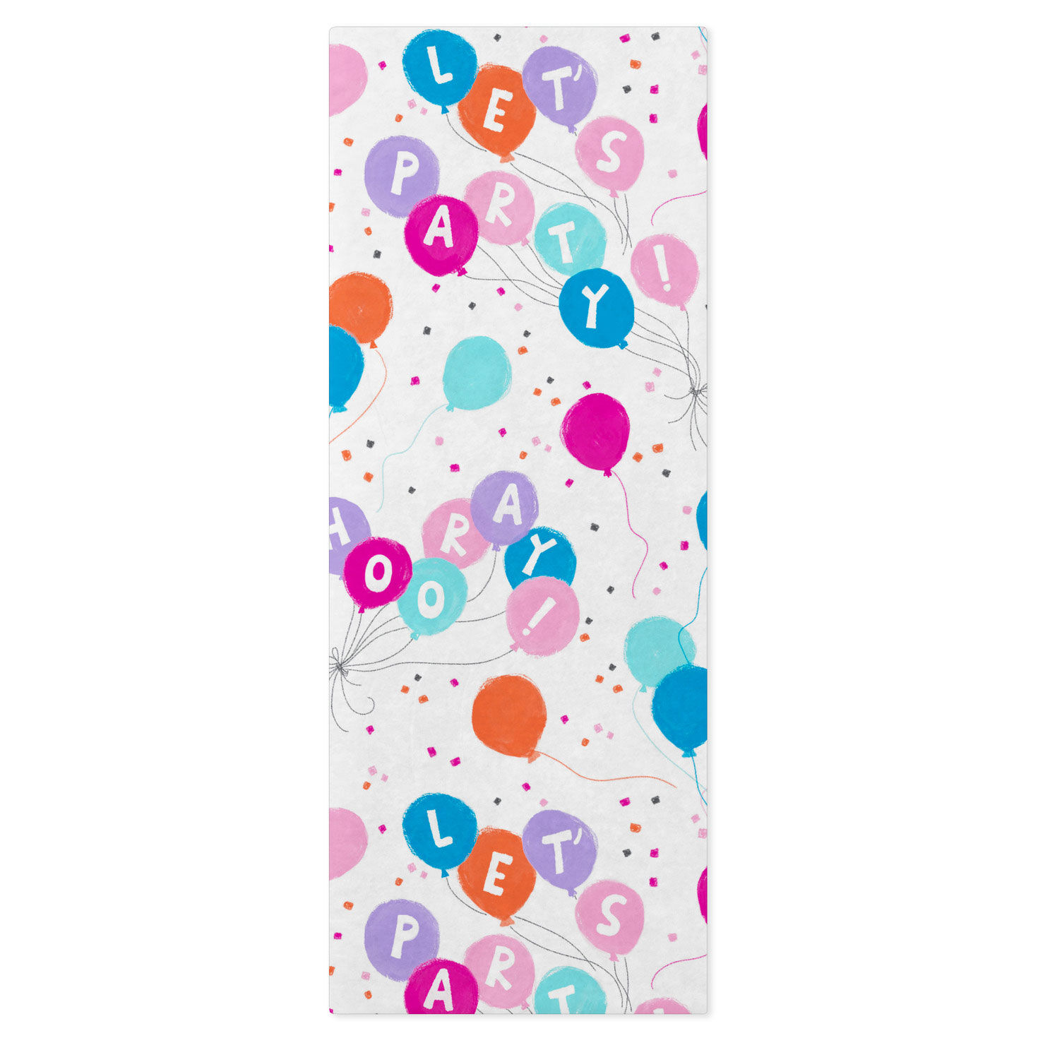 Angled All-Caps Happy Birthday Tissue Paper, 6 Sheets - Tissue - Hallmark