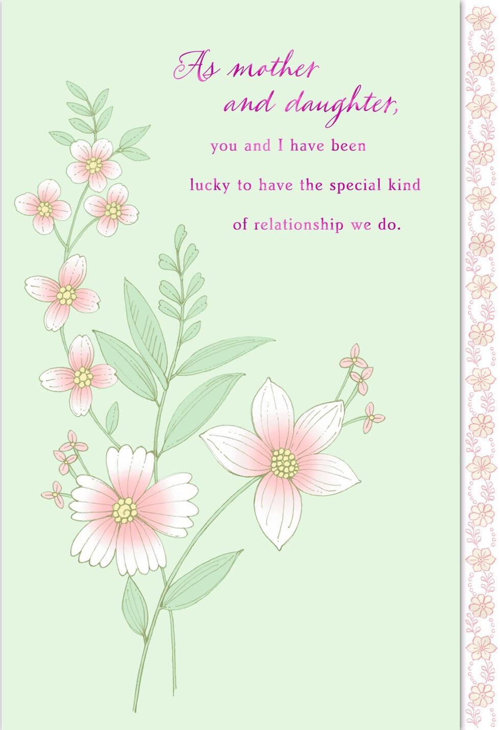 Proud of Our Special Relationship Mother’s Day Card - Greeting Cards ...