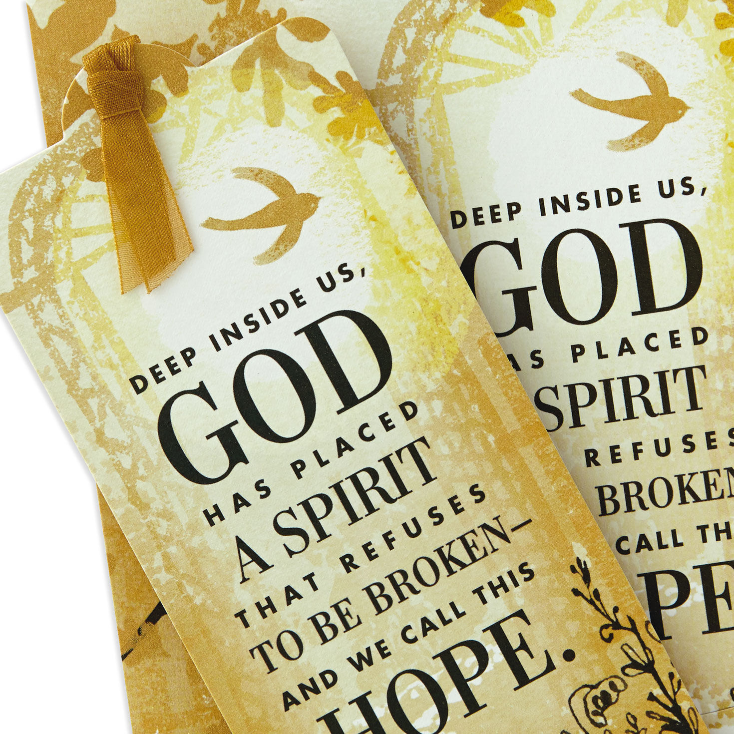 God's Got You Religious Encouragement Card With Bookmark for only USD 4.99 | Hallmark