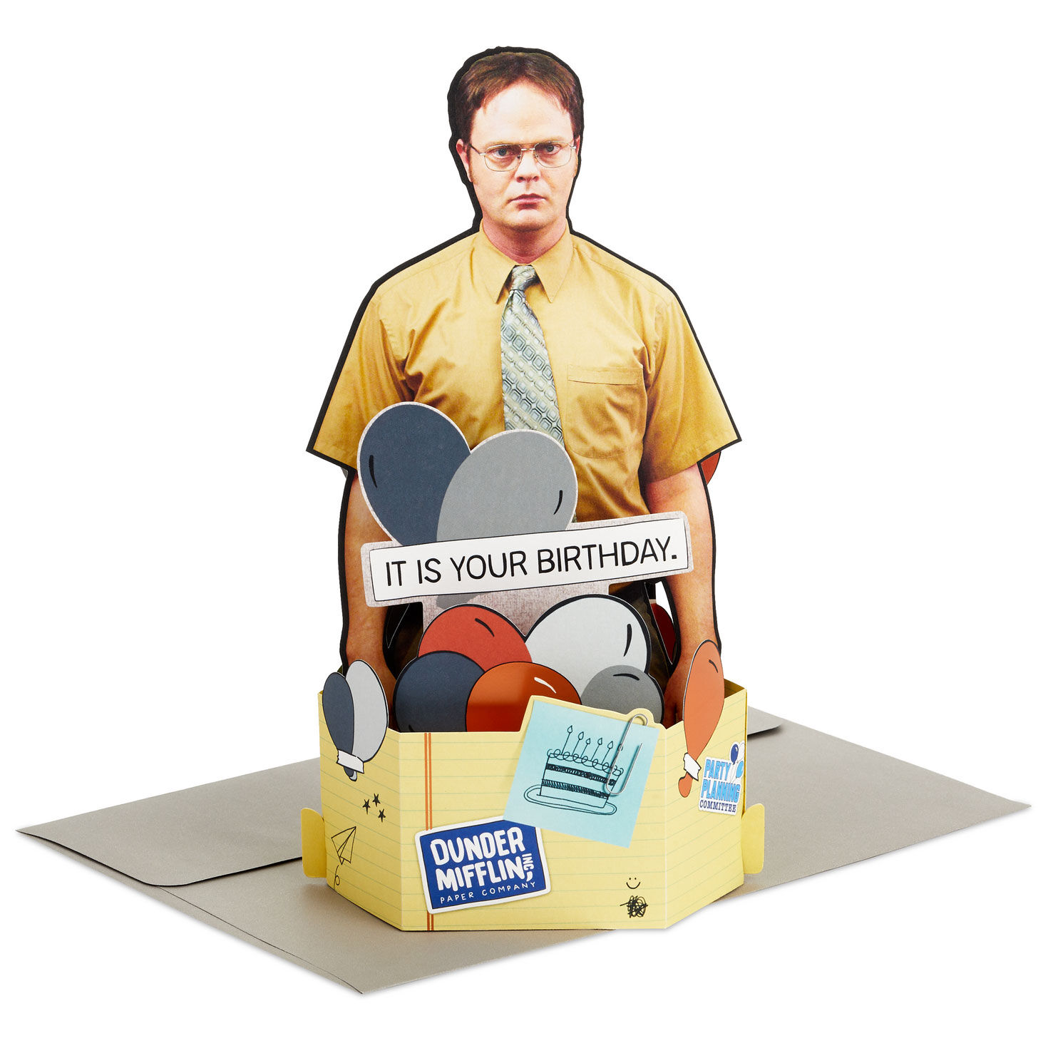The Office Birthday Card : Jim and Dwight - The Office Cards - The Office  Quotes - The office Gifts Audio greeting card It is your Birthday
